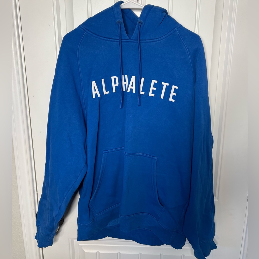 Blue Alphalete Hoodie